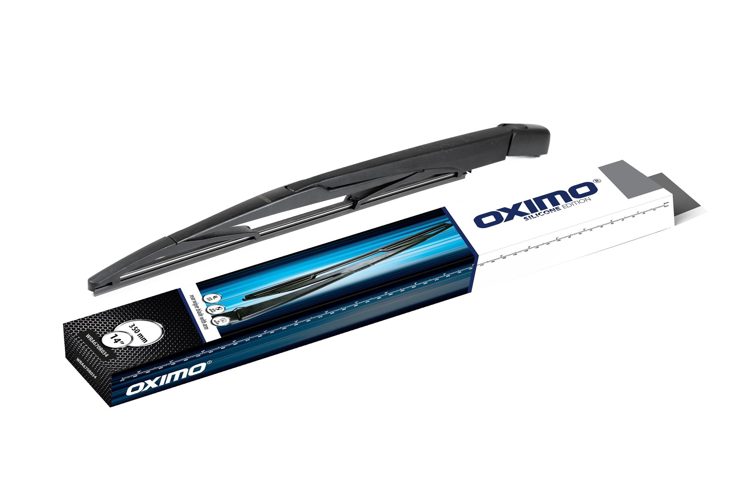 OXIMO WRA670R034: Aizmugurējā stikla tīrītāja slotiņa SILICONE EDITION