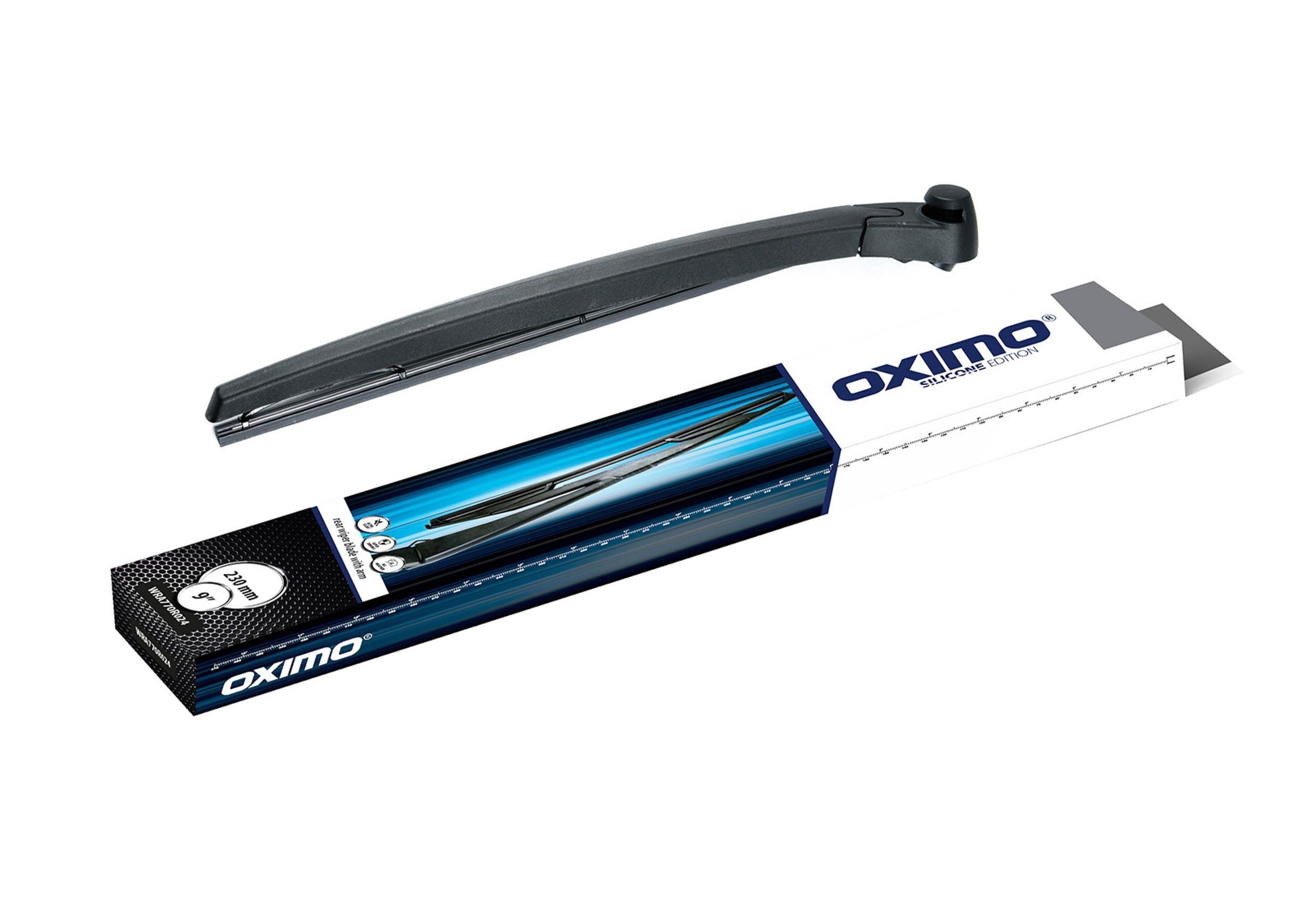 OXIMO WRA770R024: Ștergător lunetă SILICONE EDITION