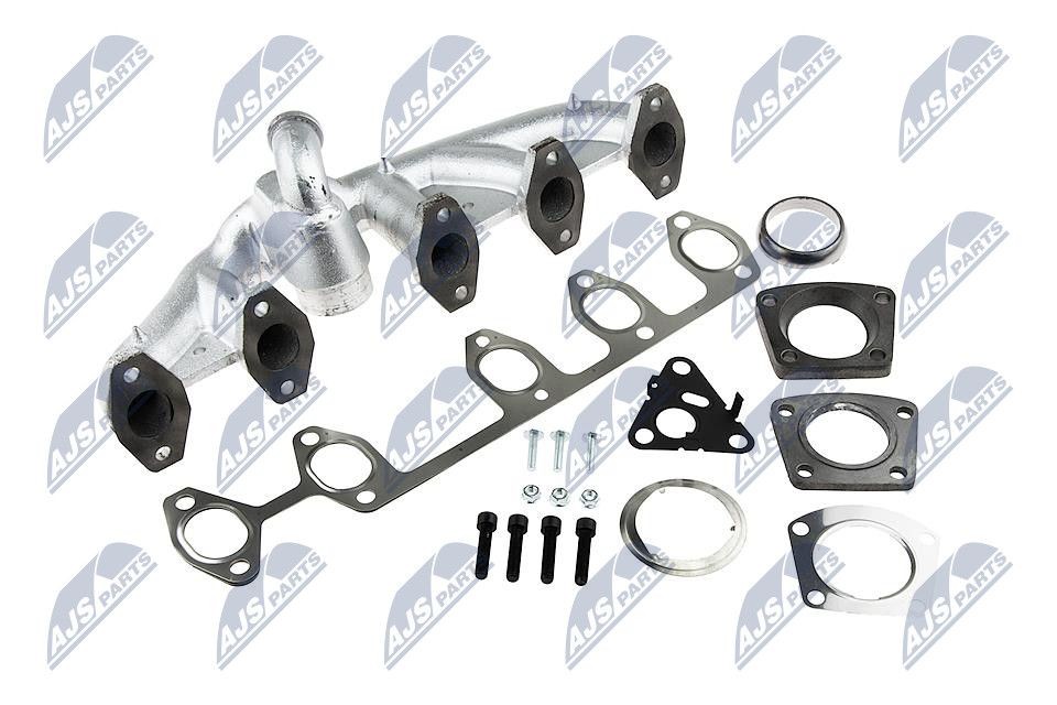 NTY BKW-VW-006: Galerie, sistem de esapament cu garnituri, cu material de prindere