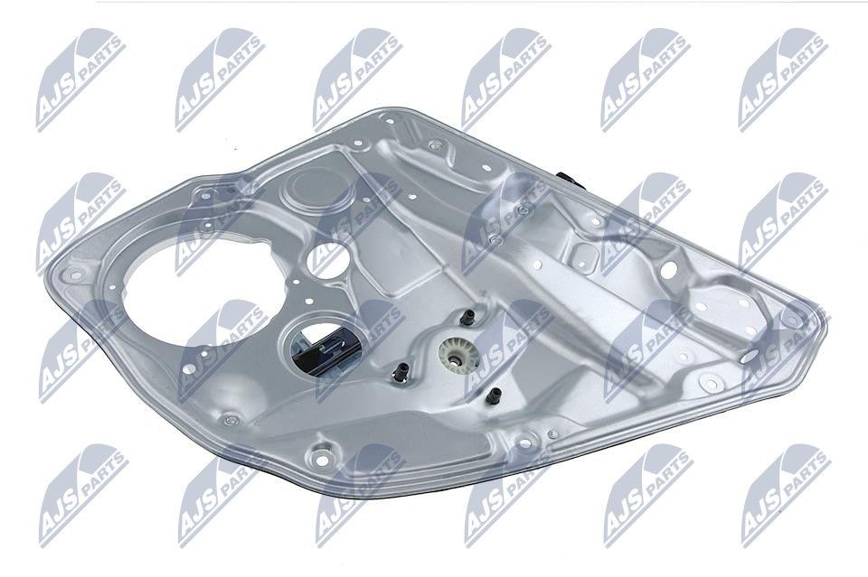 NTY EPS-VW-006: Fensterheber hinten rechts, elektrisch, ohne Elektromotor, mit Anschraubplatte