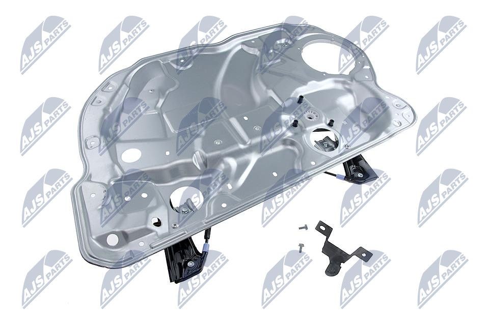 NTY EPS-VW-008: Mecanism actionare geam fata dreapta, electric, fara motor electric, cu placa insurubata