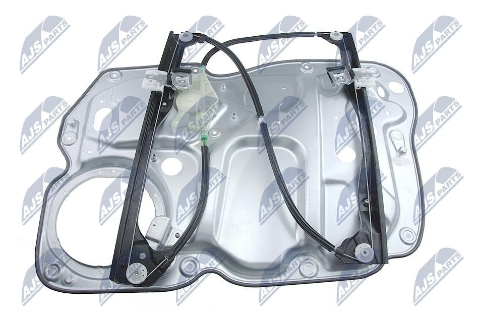 NTY EPS-VW-026: Mecanism actionare geam fata stanga, electric, fara motor electric, cu placa insurubata