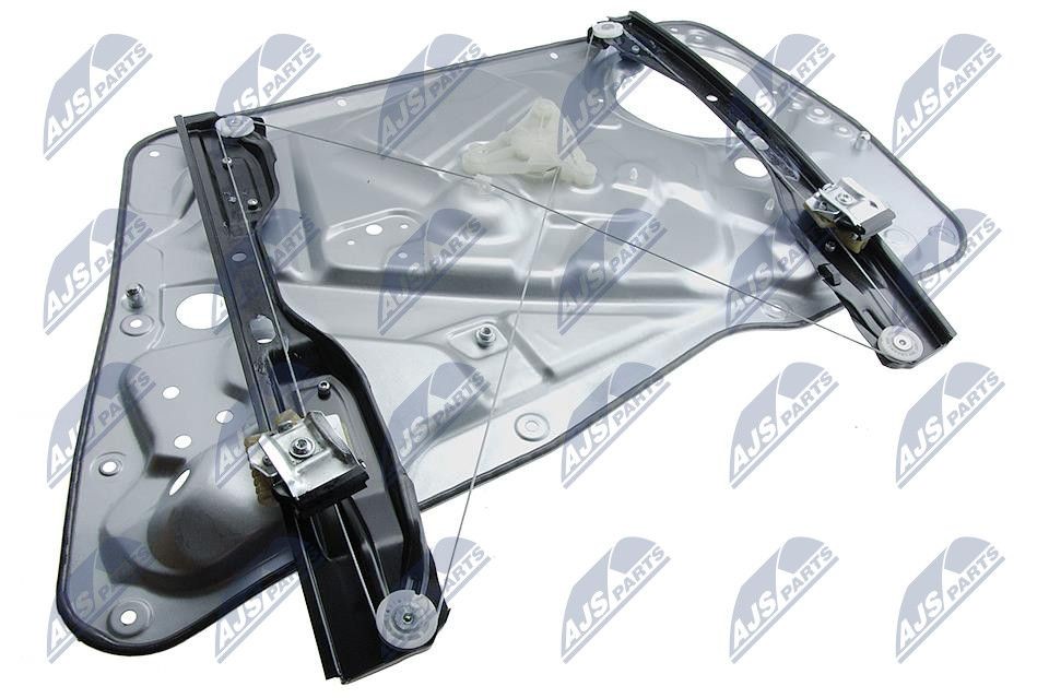 NTY EPS-VW-032: Alzacristallo anteriore Sx, elettrico, senza motore elettrico, con piastra ad avvitamento
