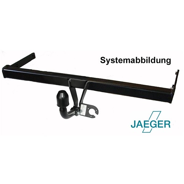 JAEGER 42140300: Piekabes āķis AHK-Kit, starr, inkl. 13-poligem JAEGER E-Satz nav nepieciešama aktivizēšana