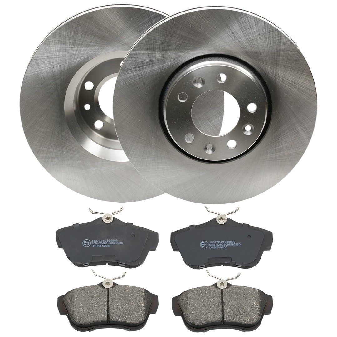RIDEX 3405B1066: Pidurikomplekt, ketaspidur Esisild, Ø: 303,7mm, õhutusega