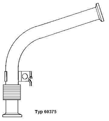 WAHLER 60375D: Conducta tubulara, Supapa-AGR