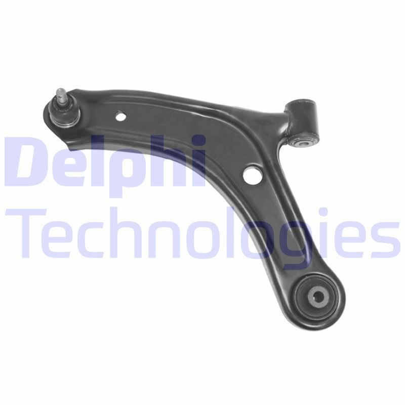 DELPHI TC6885: Braccio oscillante, sospensione ruota Assale anteriore Sx, inferiore, Lamiera d'acciaio, con snodo portante/di guida