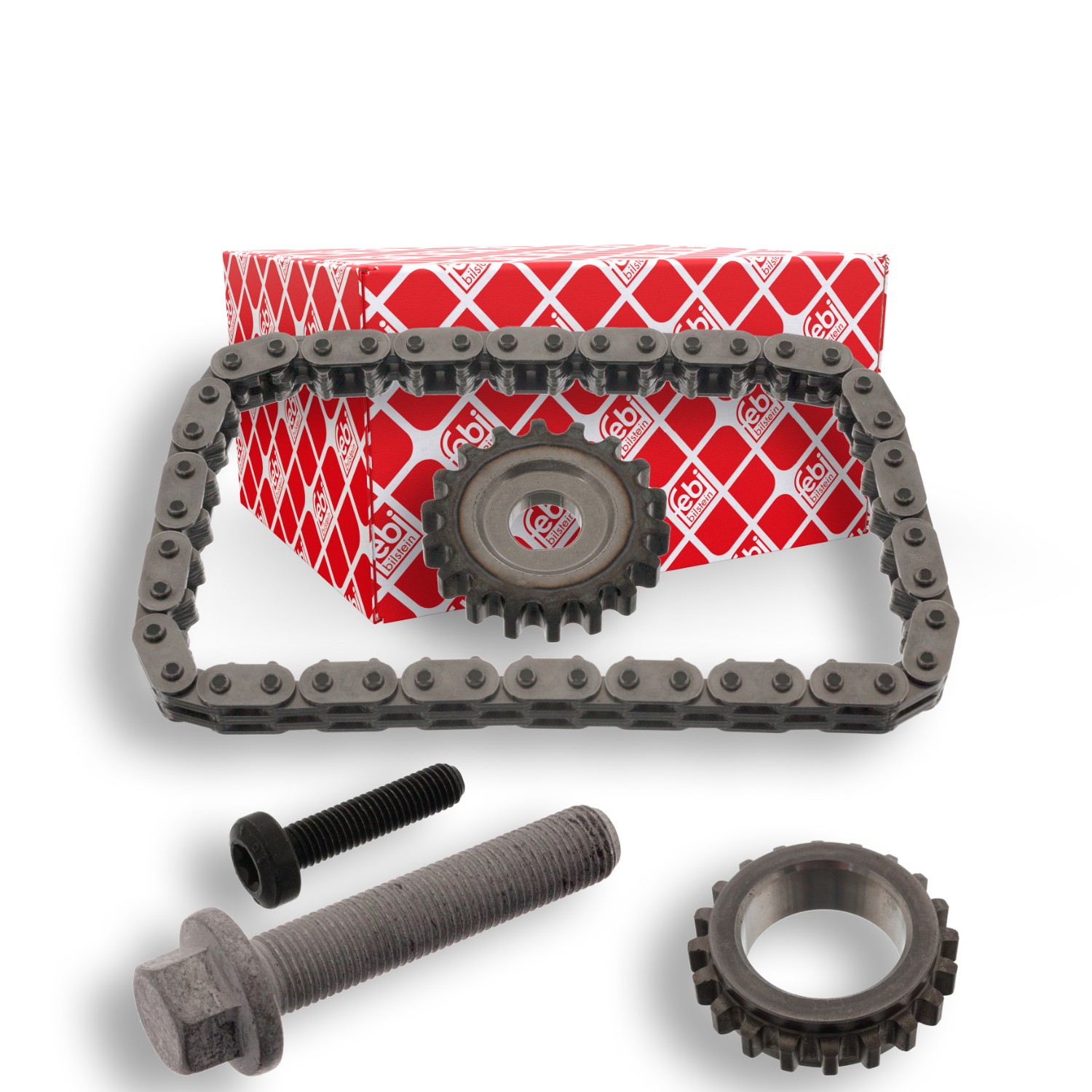 FEBI BILSTEIN 48377: Set lant, antrenare pompa ulei Standard Medium Kit