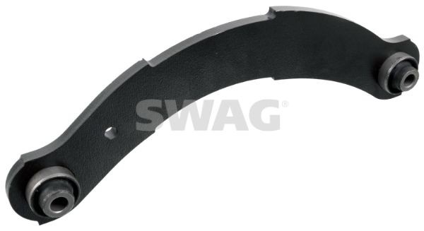 SWAG 33 10 2891: Brat, suspensie roata deasupra, Axa spate stanga, Axa spate dreapta, tabla de otel, cu lagăre din cauciuc, cu lagar