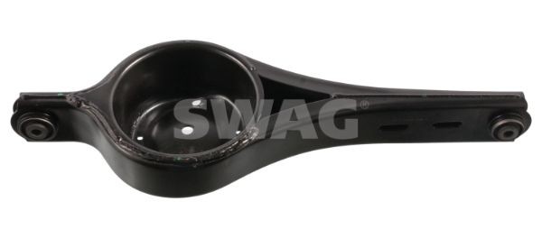 SWAG 33 10 2972: Länkarm, hjulupphängning Bakaxel vänster, Bakaxel höger, stålplåt, med gummilager