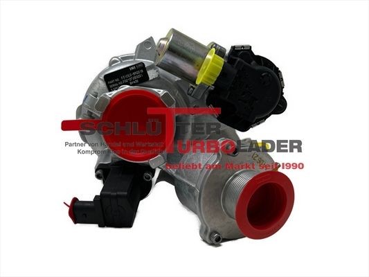 SCHLÜTTER TURBOLADER 166-00421: Turbod PROFI KIT - with new org. Ishikawajima (IHI) Turbocharger koos paigaldus-/kinnitusmaterjaliga, õli juurdevoolu torustikuga