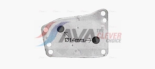AVA COOLING SYSTEMS MN3145: Oliekoeler