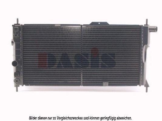 AKS DASIS 150640N: Radiator, racire motor
