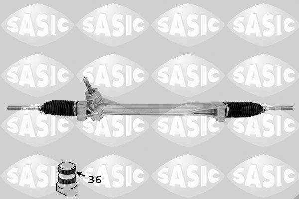 SASIC 7376038B: Roolilatt koos montaažikomplektiga, koos sisemise rooliotsaga, ilma kuulliigendita