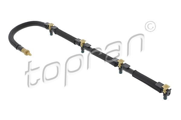 TOPRAN 118 578: Schlauch, Leckkraftstoff Einspritzdüse, für Zylinder 1-4, mit Ventil, mit Dichtungen, mit Schutzschlauch