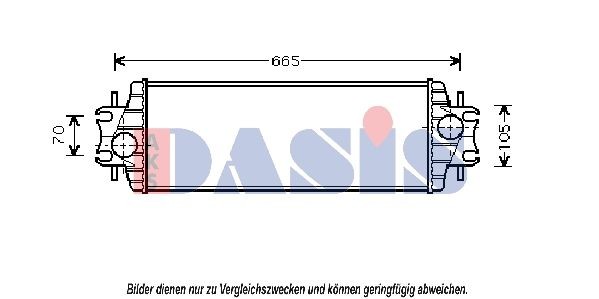 AKS DASIS 157015N: Intercooler