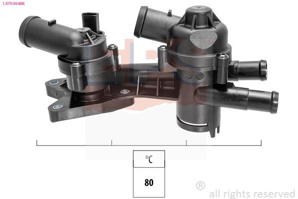 EPS 1.879.954KK: Termostaat, Jahutusvedelik Made in Italy - OE Equivalent