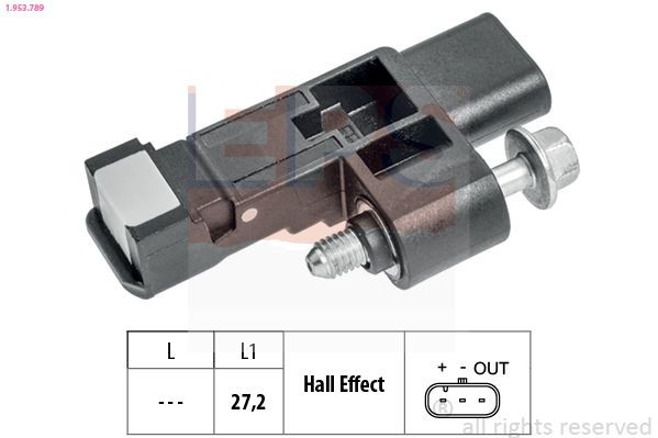 EPS 1.953.789: Senzor impulsuri, arbore cotit OE Equivalent