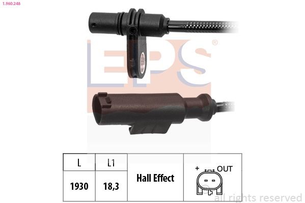EPS 1.960.248: Andur, rattapöörete arv Made in Italy - OE Equivalent