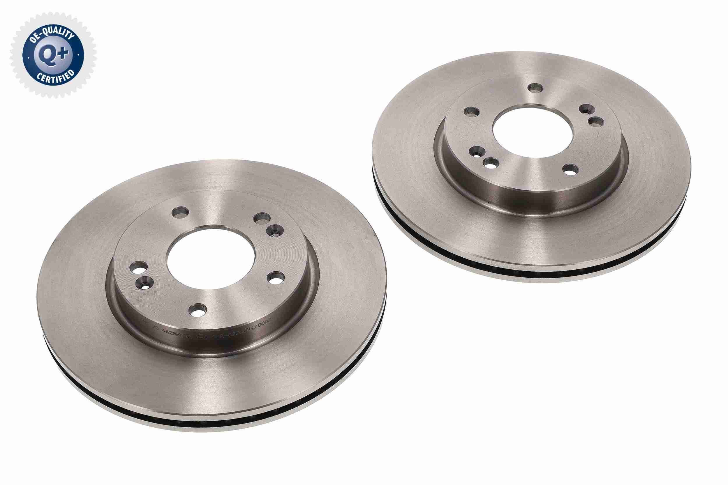 ACKOJA A52-40023: Piduriketas Green Mobility Parts Ø: 280mm, õhutusega, Ø: 280mm
