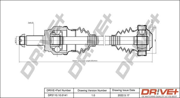 Dr!ve+ DP2110.10.0141: Planetara 637mm