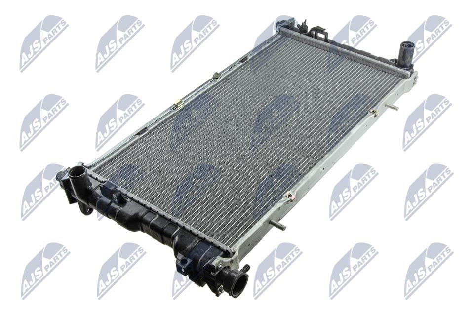 NTY CCH-CH-003: Radiaator, mootorijahutus Alumiinium
