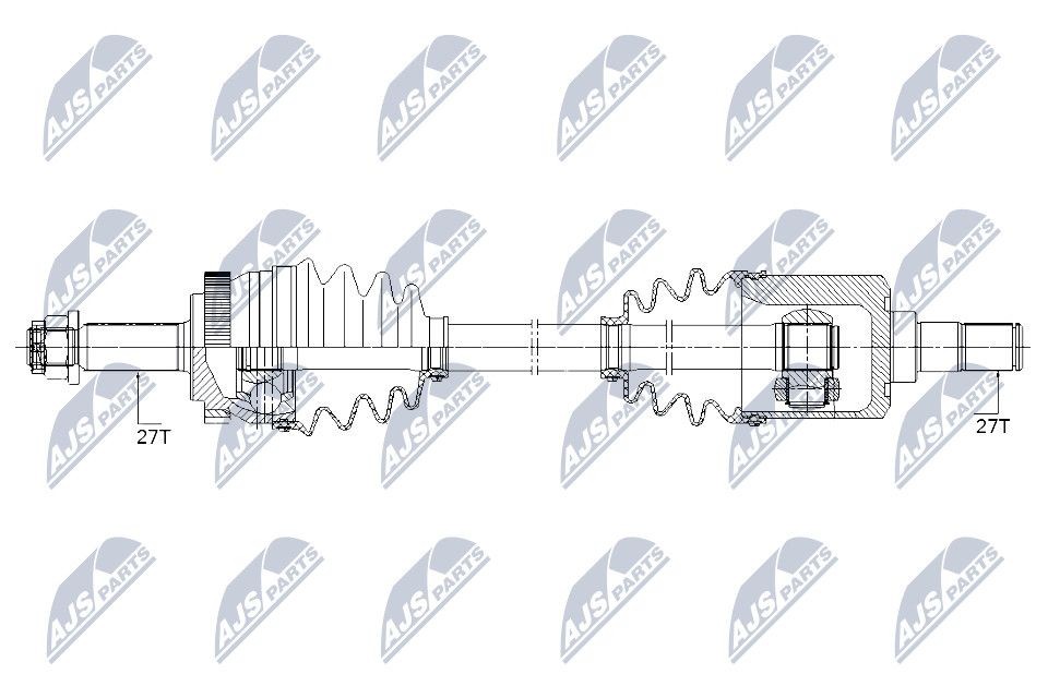 NTY NPW-KA-354: Veovõll esisild paremal, 984mm