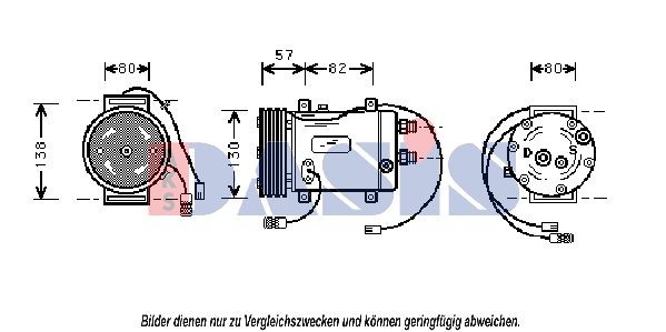 AKS DASIS 850337N: Kliimakompressor