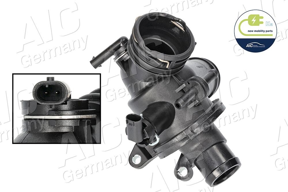 AIC 70351: Termostaat, Jahutusvedelik NEW MOBILITY PARTS 95°C, 44mm, koos tihendiga, temperatuurilülitiga