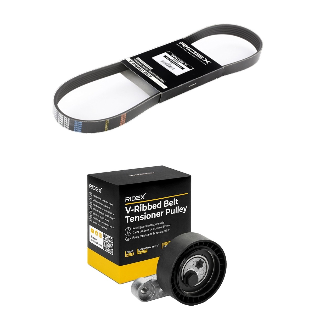 RIDEX 542R0848: Moniurahihnasarja