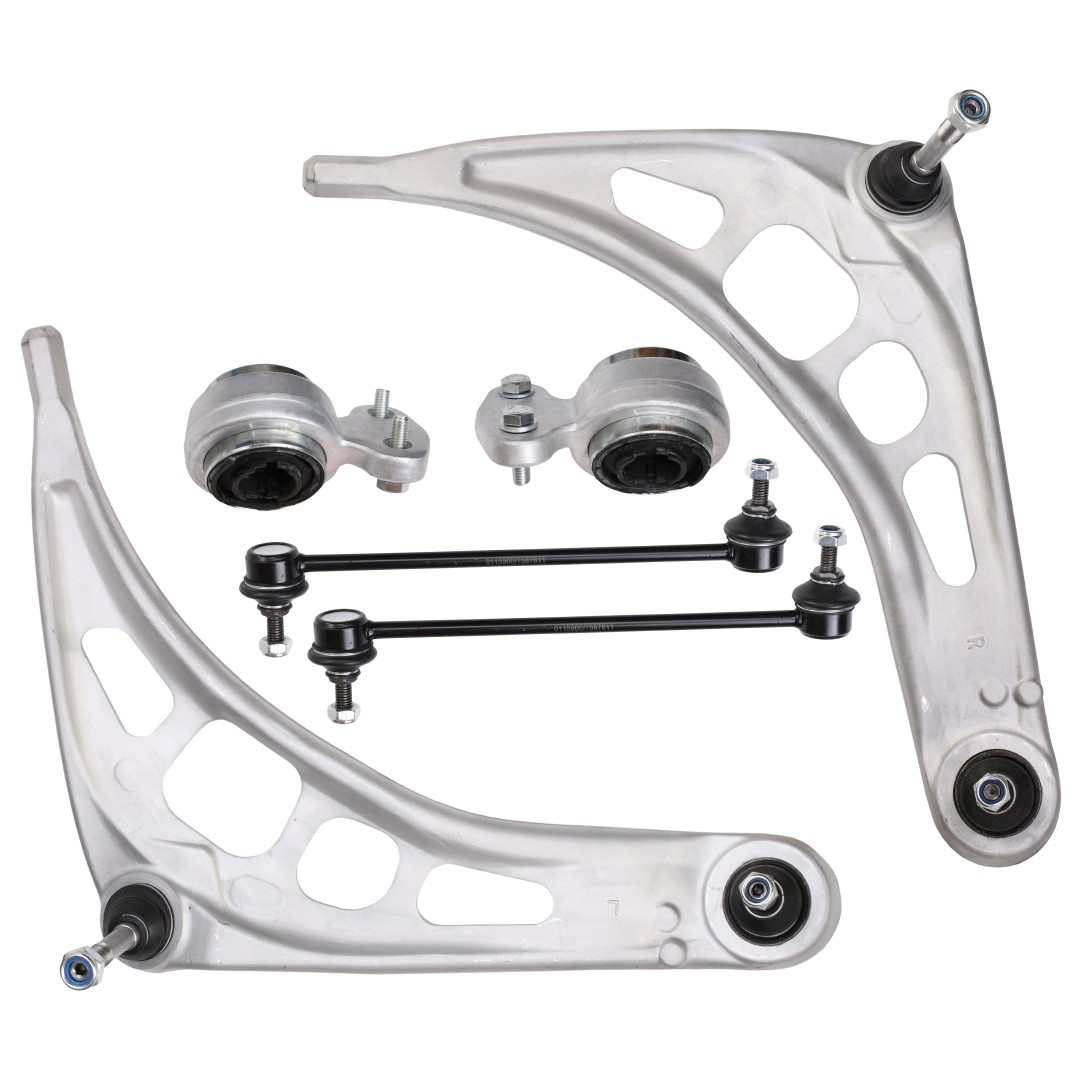 RIDEX 772S0744: Kit riparazione, Braccio trasversale Assale anteriore, Assale anteriore Dx, Assale anteriore Sx, con barra d'accoppiamento