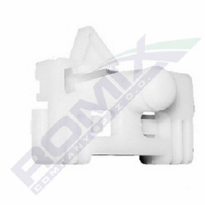 ROMIX C50858: Patín, elevalunas Luna lateral del vehículo, delante, ambos lados