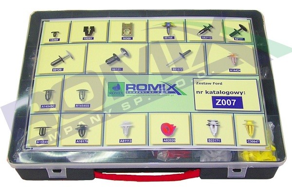 ROMIX Z007: Set clipuri sustinere, caroserie