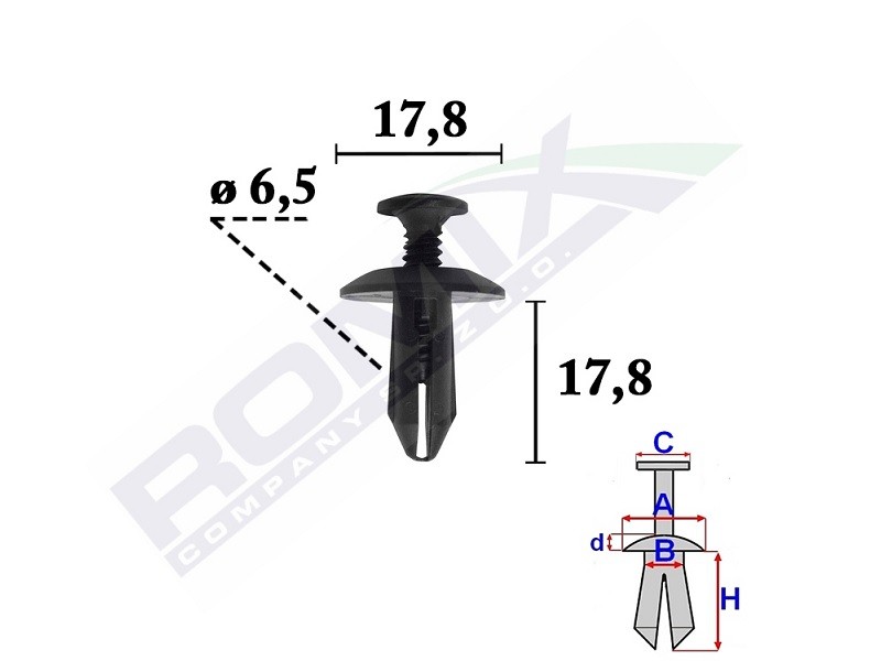 ROMIX C70340: Clip