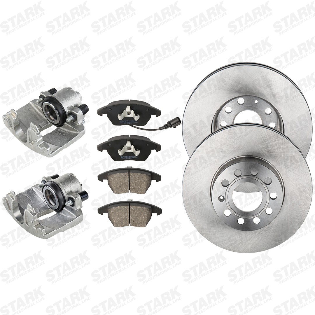 STARK SKBK-10991716: Pidurikomplekt, ketaspidur Esisild, Ø: 54mm, õhutusega