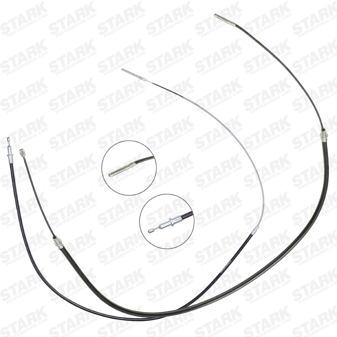 STARK SKCPB-1051097: Tross, seisupidur taga, 1930/1170+1890/1120mm, 1930/1170+1890/1120mm