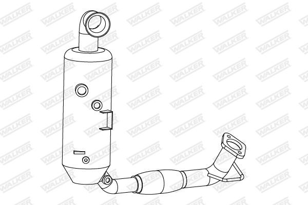 WALKER 73380: Tahmafilter EVO S koos osadega