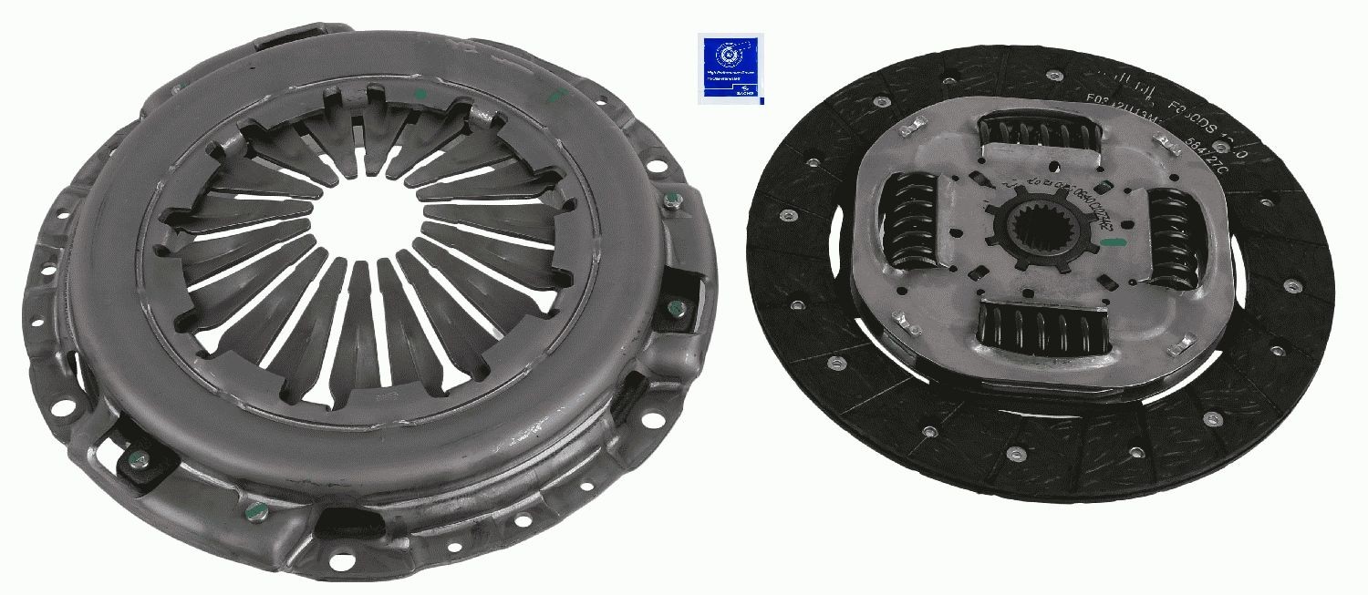 SACHS 3000 950 656: Kit d'embrayage sans butée de débrayage