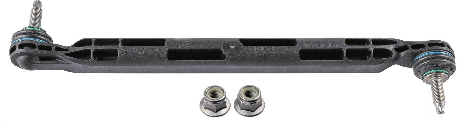 LEMFÖRDER 43572 01: Brat / bieleta suspensie, stabilizator Axa fata stanga, Axa fata dreapta, 335mm, plastic