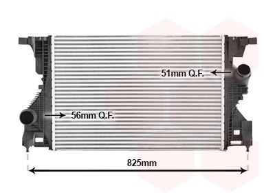 VAN WEZEL 30014709: Intercooler