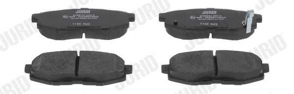 JURID 573959J: Plaquettes de frein sans accessoires