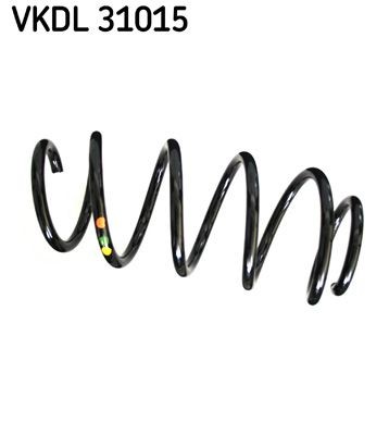 SKF VKDL 31015: Arc spiral punte fata, fără manșon