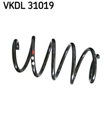 SKF VKDL 31019: Arc spiral punte fata, fără manșon