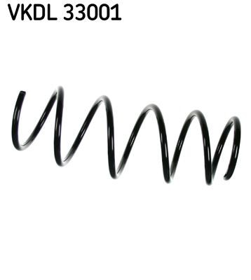 SKF VKDL 33001: Arc spiral punte fata, fără manșon