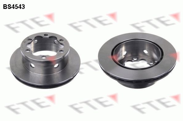 FTE 9071041: Disc de frână puntea spate, Ř: 285mm, ventilat, Ř: 285mm