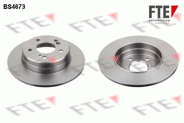 FTE 9072021: Piduriketas Tagasild, Ø: 278mm, täis, Ø: 278mm
