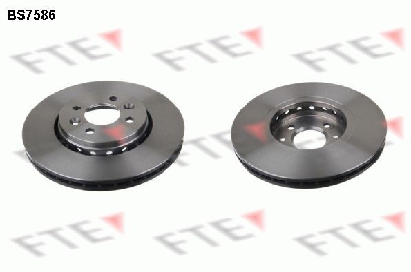 FTE 9072371: Piduriketas Esisild, Ø: 280mm, õhutusega, Ø: 280mm