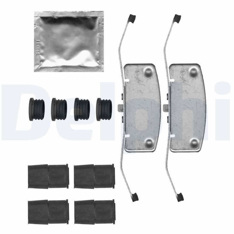 DELPHI LX0700: Lisakomplekt, ketaspiduriklotsid