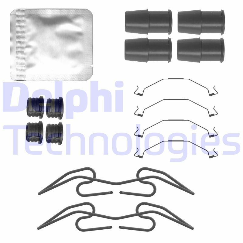 DELPHI LX0783: Lisakomplekt, ketaspiduriklotsid