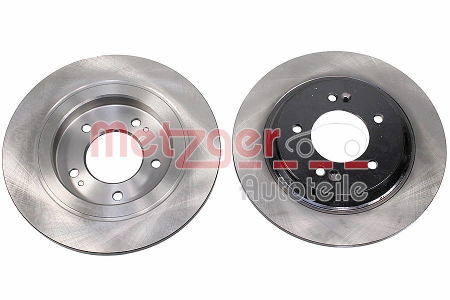 METZGER 6110963: Piduriketas GREENPARTS Tagasild, Ø: 284mm, täis, Ø: 284mm, värvitud, Ristlihvimine